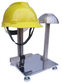 수직 간격을 측정하는 착용 고도를 위한 간단한 작풍 헬멧 시험 장비